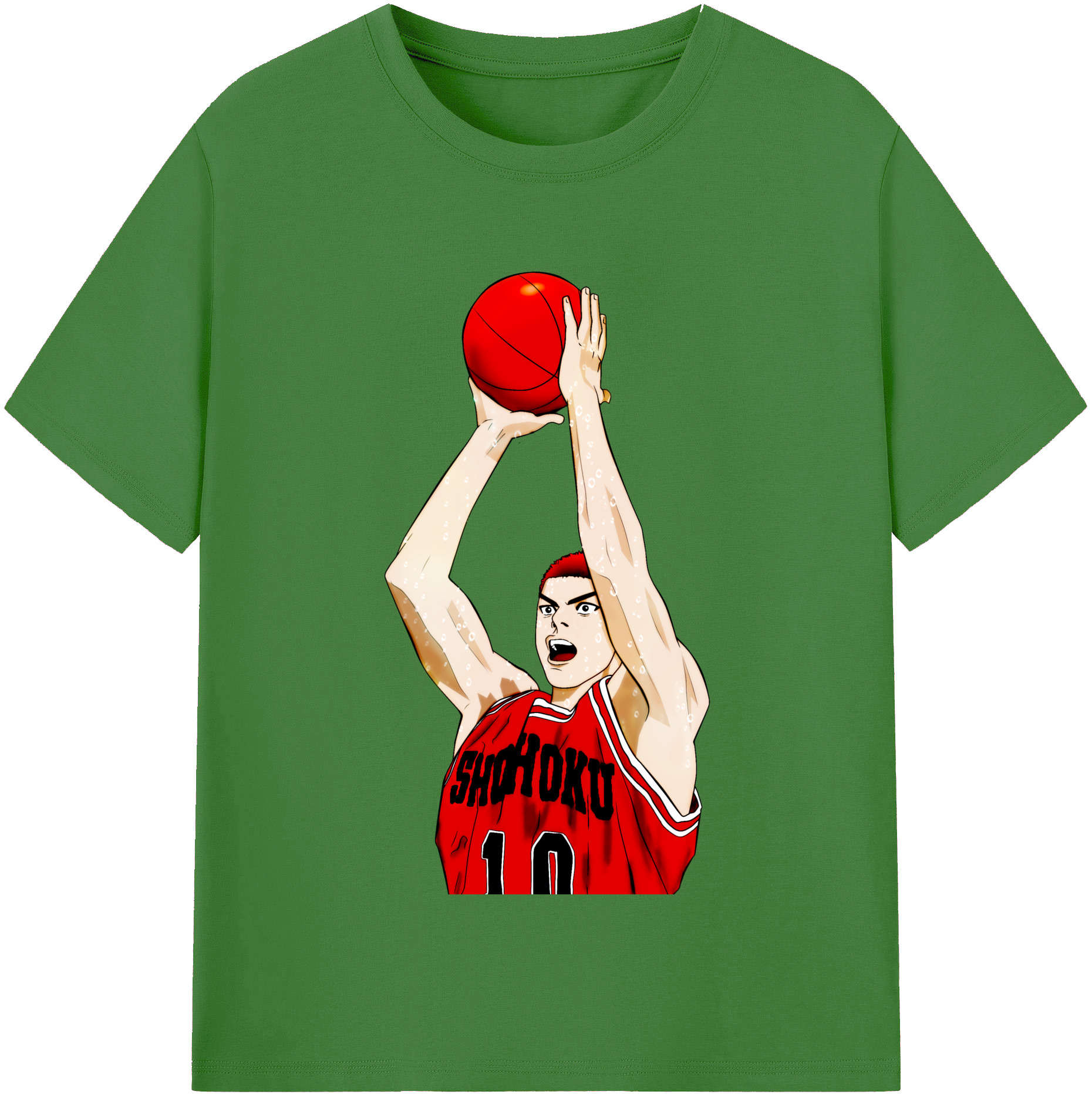 （画像用） SLAM DUNK／スラムダンク レディースカジュアルプリントTシャツ（綿100％）